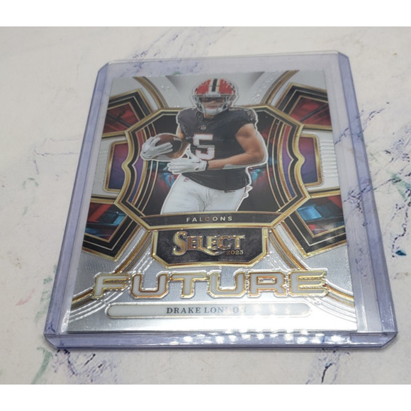 2023 Panini Select - Select Future Drake London #FUT-DLO - Picture 3 of 4